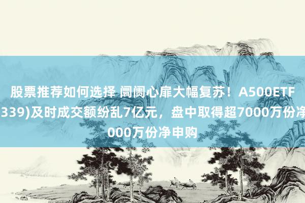 股票推荐如何选择 阛阓心扉大幅复苏！A500ETF(159339)及时成交额纷乱7亿元，盘中取得超7000万份净申购